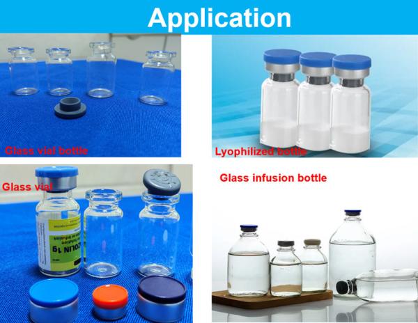 Glass Vials Butyl Rubber Stopper 28mm Medical For Antibiotic Tubular