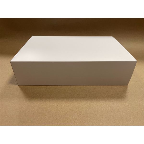 Space Saving Paperboard Box Eco Friendly Packaging Box white