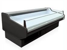 Horizontal Open Fronted Frozen Food Meat Display Chiller