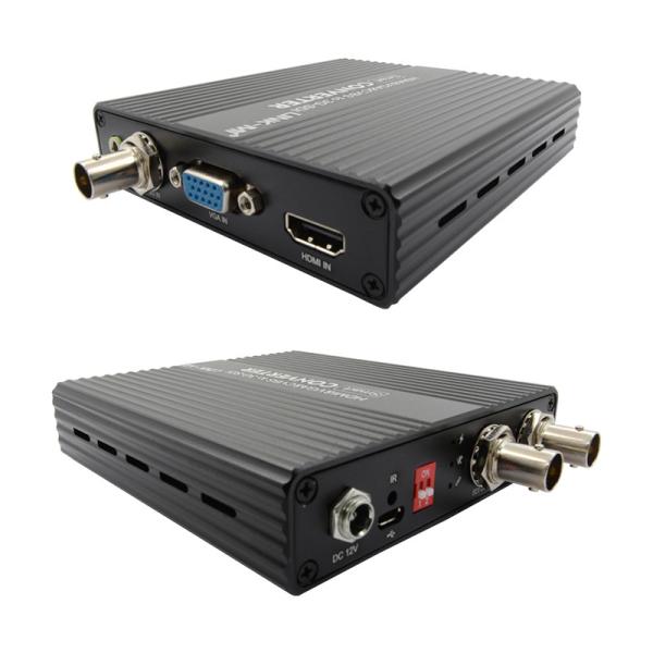 165MHz 75ohms HDMI & VGA & CVBS To 3G SDI Multifunction Video Converter