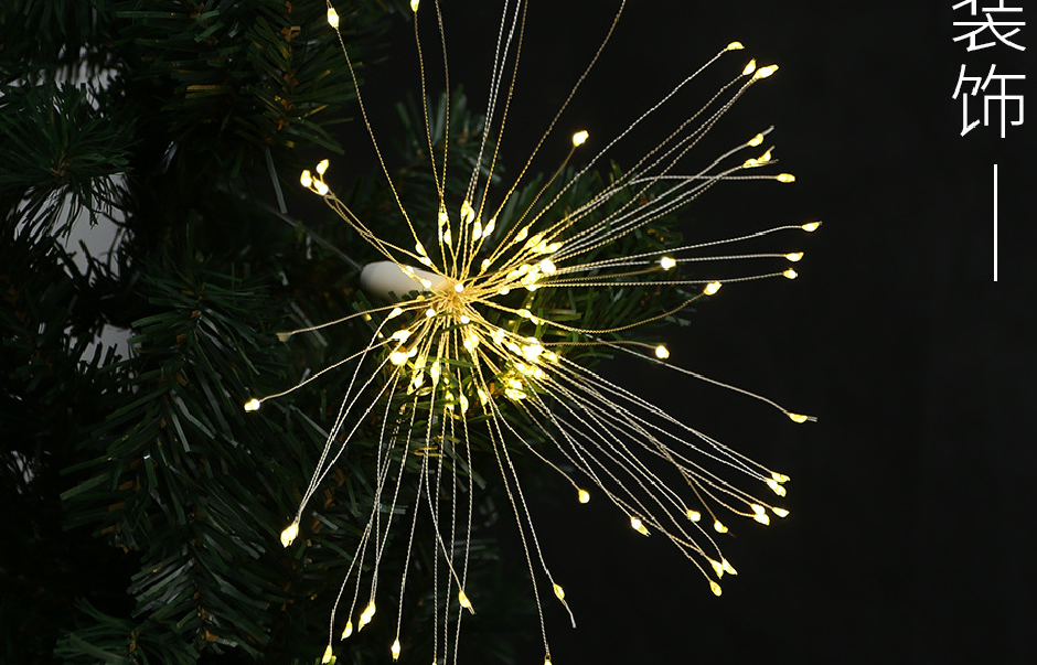 Outdoor Firecracker Christmas Lights Inflatable Decoration 120V For Parties