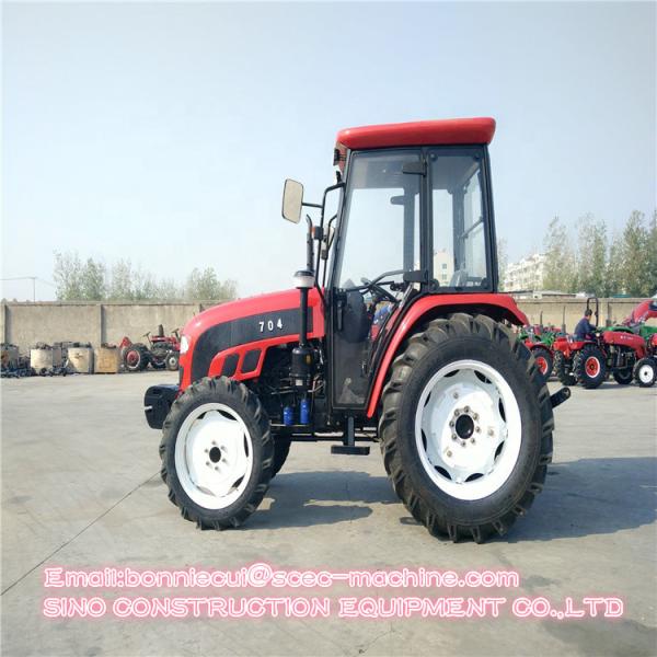 Máquinas modernas do equipamento agrícola bonde do trator de exploração agrícola usadas na agricultura 100hp