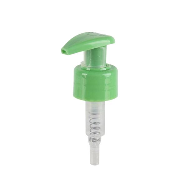 28/410 Green Lotion Pump Plastic Smooth Left Right Lock Cosmetic Lotion Pump