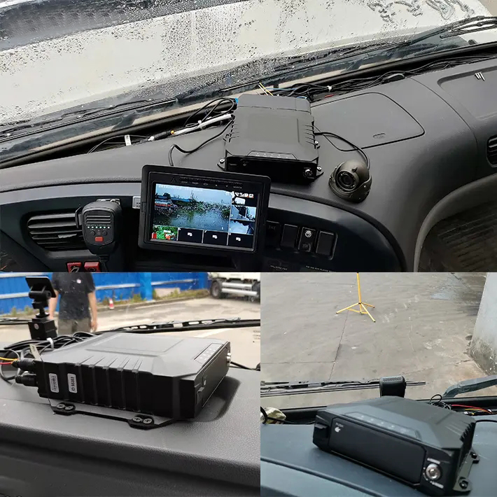 4G 5G GPS 12CH Hybraid MNVR 1080p IPC видео CCTV система для транспортного средства