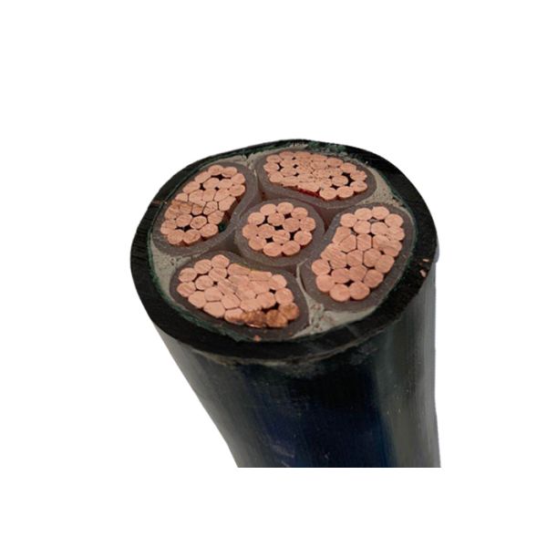 Ядр 3.5KV 5 село XLPE на мель изолировало силовой кабель