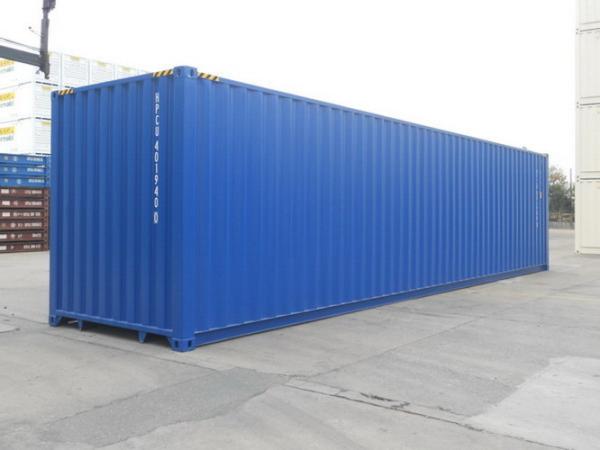 Waterproof 40 Foot High Cube Shipping Container High Strength Corner Casting