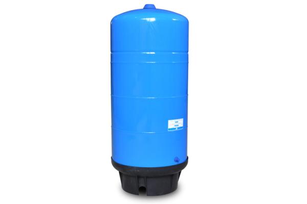 28G Blue Color RO Water Storage Tank Carbon Steel Material 38cm Height