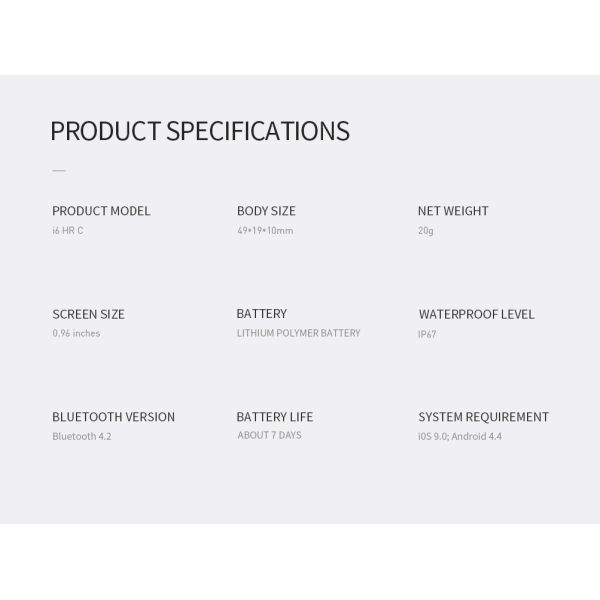 Монитор тарифа сердца поручая диапазон фитнеса ИП67 Фастрак