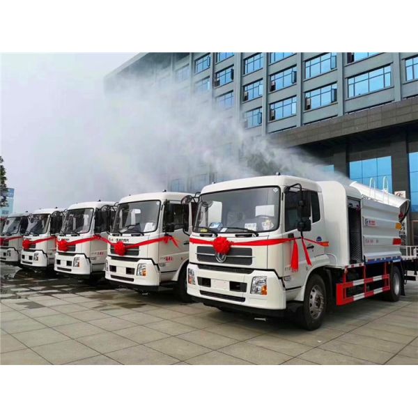 автоцистерна воды 8x4 тележка подавления пыли 8000 литров с карамболем тумана