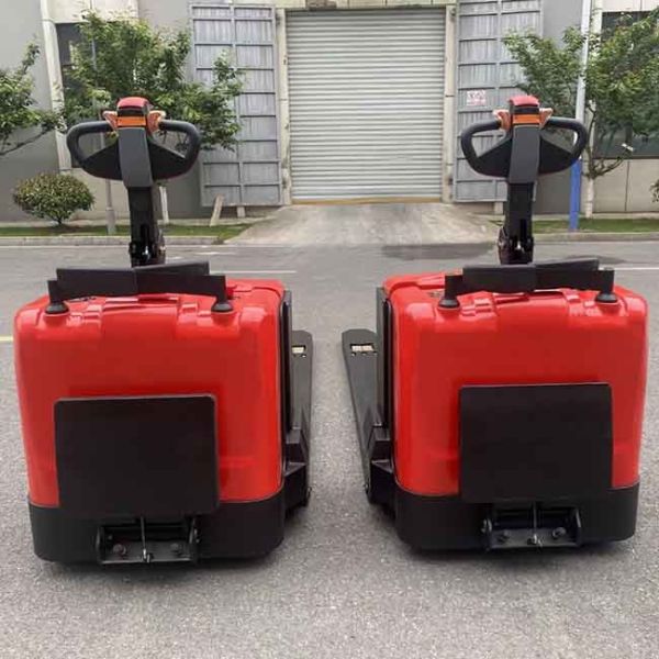6T Lion Battery Electric Pallet Lift 6000kg Counterbalance Pallet Stacker