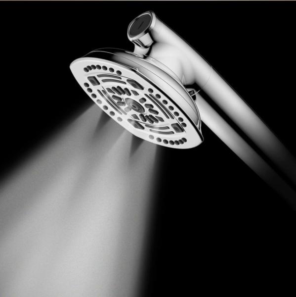 Multi Level Water Output Filtered Handheld Showerhead Removes Impurities Chlorine