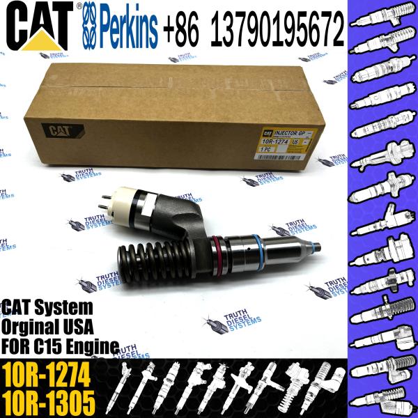Injetor comum 10R1274 2394908 10R-1274 239-4908 do trilho de Inyectores do combustível de Cat Excavator Diesel para o motor de Caterpillar C15