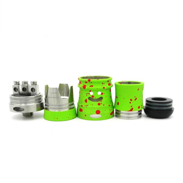 Vapor drip tank atomizer CHESS RDA authentic rda atomizer with peek instutor rdA