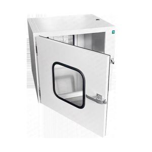 Customizable Cleanroom Pass Box with Electronic and Mechanical Interlock for