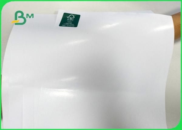 70gsm + 10PE Chemical Stability Waterproof Woodfree PE - Coated Paper For Food Packing