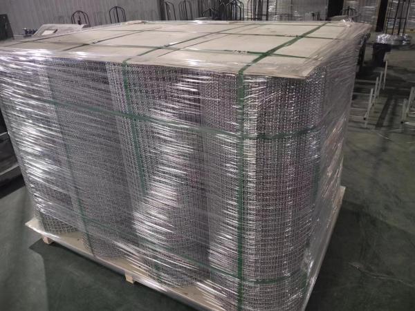 20mm Opening Wire Screen Mesh Aluminum Crimped For Pig Raising