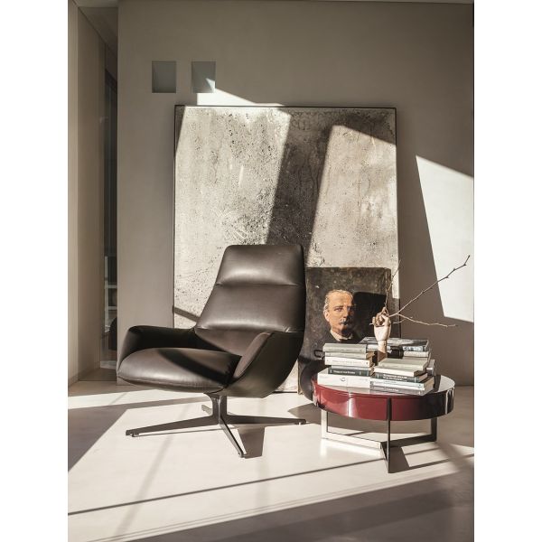 Lady Jane Bergere Fiberglass Arm Chair With 4 Spoke Base / Armrests