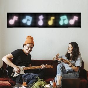 100000H Durée de vie Intérieur Panneau de matrice LED fixe flexible Avec 5V 2A 10W et 4,5m câble USB