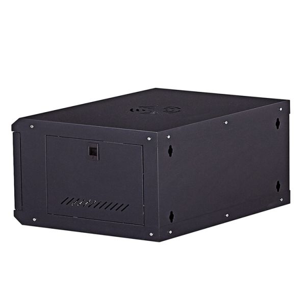 530*400*240 4U Rackmount Toughened Glass Door Server Rack Cabinet Static Loading 40 kg