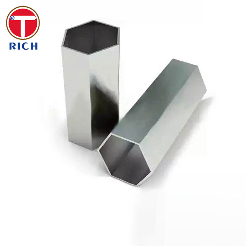 304 Stainless Steel Hex Tube Welded For Mechanical Purposes