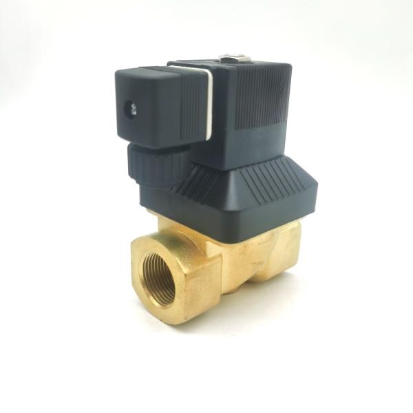 Burkert Solenoid Control Valve 00125367 6014 C Direct Acting Bottom Plate Connection Normally Closed 2.0 Flow Hole DC24V 8W Brass Valve Body 0~10bar