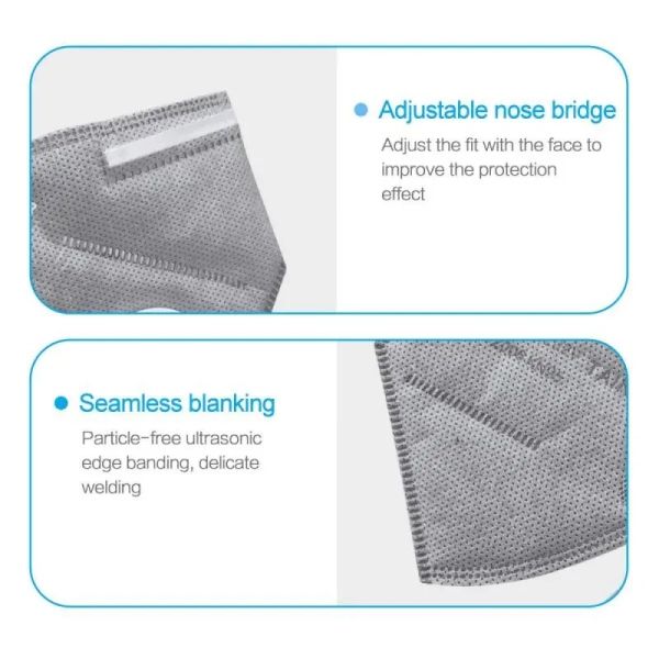 Reusable Kn95 Surgical Mask Hospital Face Masks Anti Infection With Valved