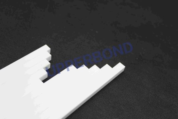 7.8*97mm Protos Cigarette Machine Spare Parts Non - Magnetic Ceramic Shaving Knife