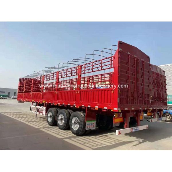 Механический весны 3 цапфы кола загородки трейлера 13T груза тележки трейлер Semi