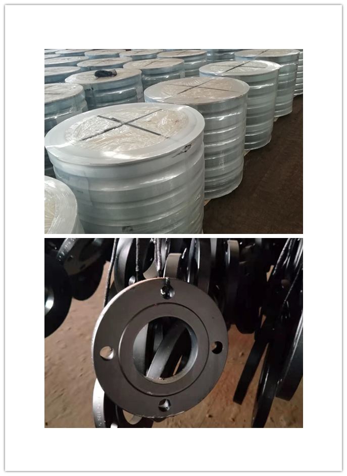 Продетое нитку Asme A105 150lbs Sch40 пускает поднятую фланцом сталь по трубам углерода стороны