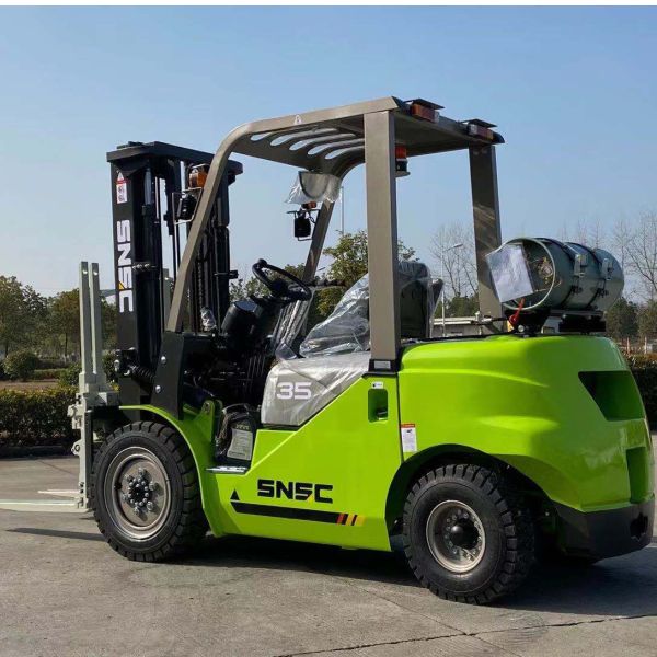 Warehouse Forklift Machine with Fork Size 1070*125*50mm and Overhead Guard Height 2090mm