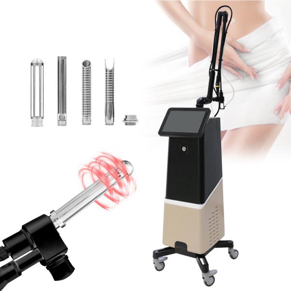 Water Cooling Co2 Laser Beauty Machine With 10.4 Inch Color Touch Screen Stretch Marks Removal Laser Machine