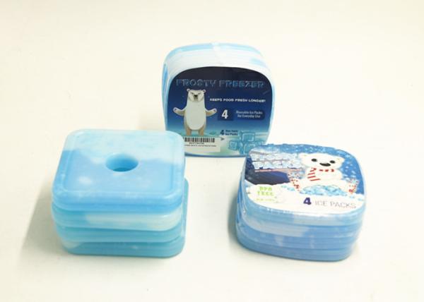 O alimento portátil magro do saco do refrigerador dos blocos de gelo do almoço do refrigerador fresco exterior mantém-se fresco