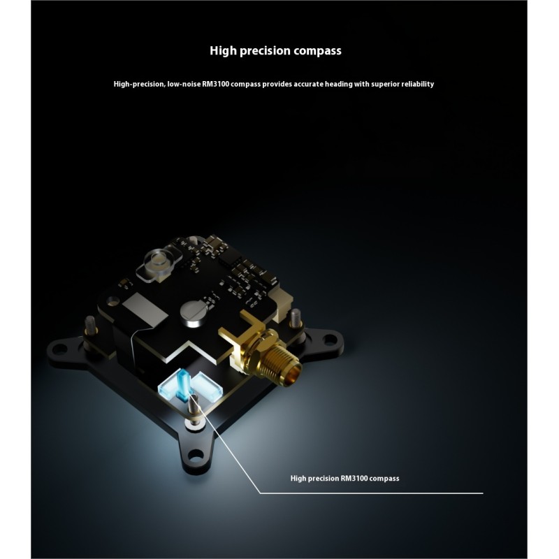H-RTK NEO-F9P Long Range GPS Drone Flight Controller Plastic ESC RC Radio System Accessory for Racing Drones Drones Accessories