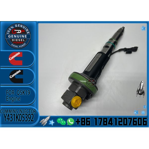 Оригинальный инжектор 2867147 Y431K05392 для двигателя Cummins QSK19 QSK38 QSK50 0404