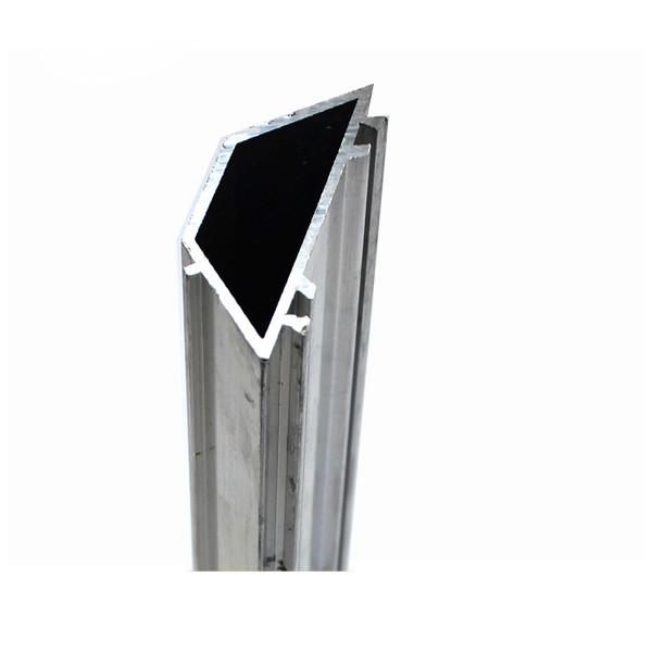Rectangle Aluminium Interior Security Shutters Customized For Window Frame