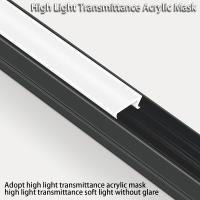 Lumière à LED intégrée 180 perles 240 perles Full Spectrum Ultra-Bright Low Voltage Auto-adhésif Lumière linéaire pour intérieur