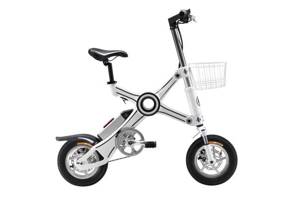 City Foldable Electric Scooter / Bicycle , 350 Watt Lightweight Folding Bike