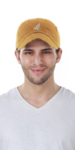 Profile Hat Baseball Cap Outdoor Camouflage Fishing Cap, Dad Hat Adjustable Unconstructed Plain Cap