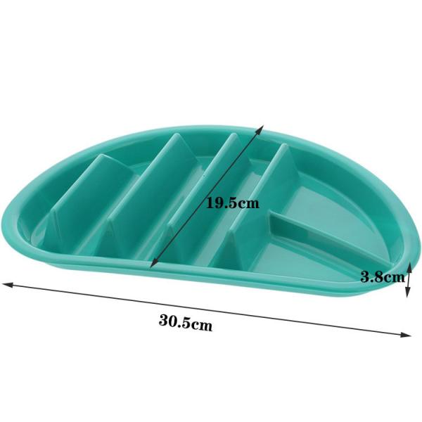 Sustainable Dishwasher Safe BPA Free Microwave Taco Plastic Plates for Back to School