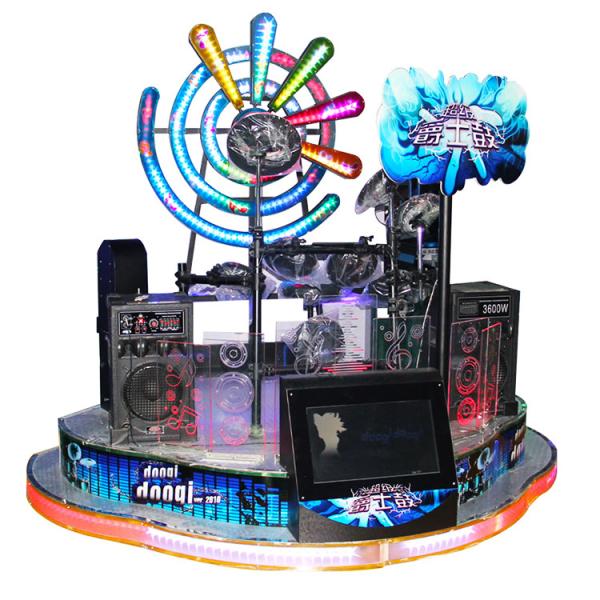 ジャズ ドラム電子音楽のアーケード・ゲーム機械ドラム ゲーム・マシン