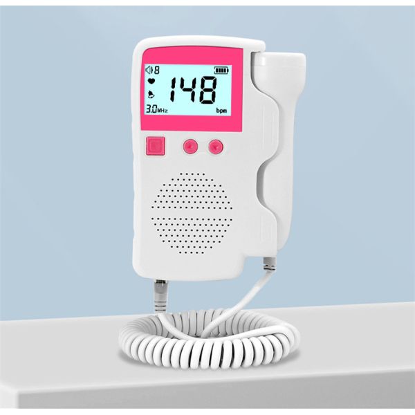 DC3V Pregnancy Heartbeat Detector Baby Fetal Heart Rate Detector 3.0Mhz Stethoscope