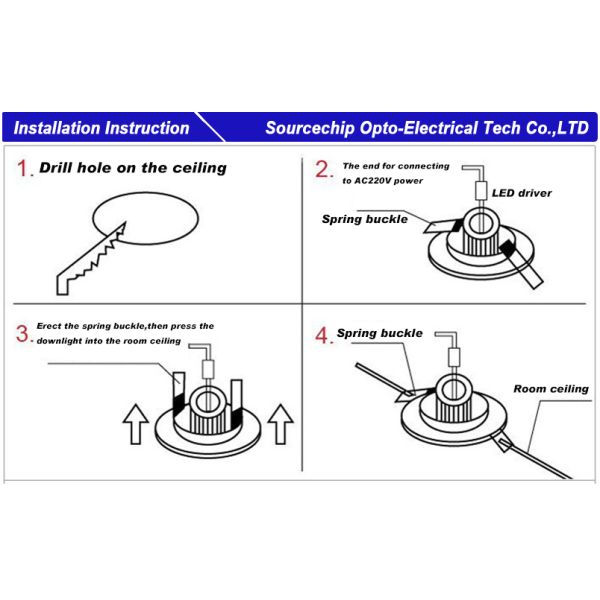 Quality Indoor LED down light - LED up down light supply