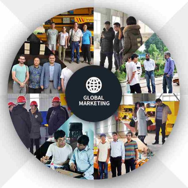 Удаленная прессформа 20m/Min Q235 тележка переноса 30 тонн Trackless