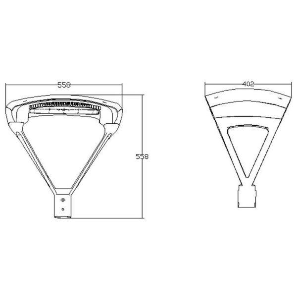 150w вело освещать двора светов IP65 сада напольный энергосберегающий