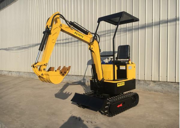 1.0t mini crawler digger garden machine multi-functional caterpillar excavator