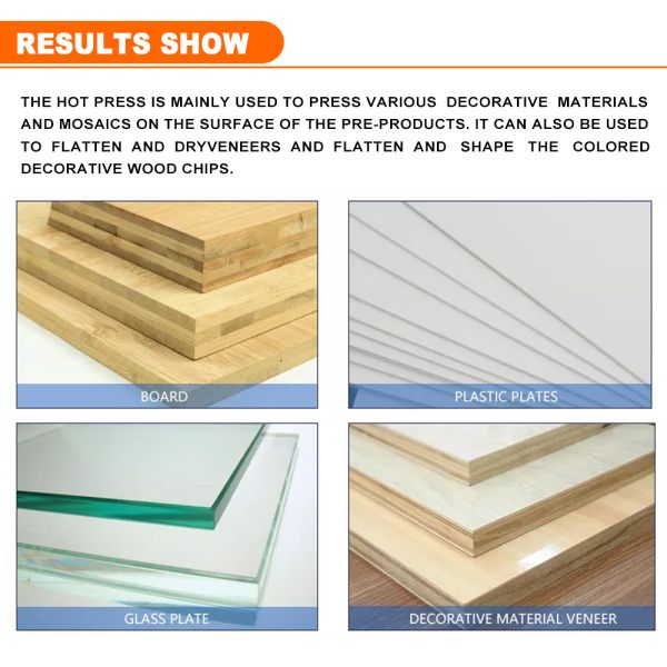 Upgrade Your Computer Panel with Our Short Cycle Melamine Laminating Hot Press Machine