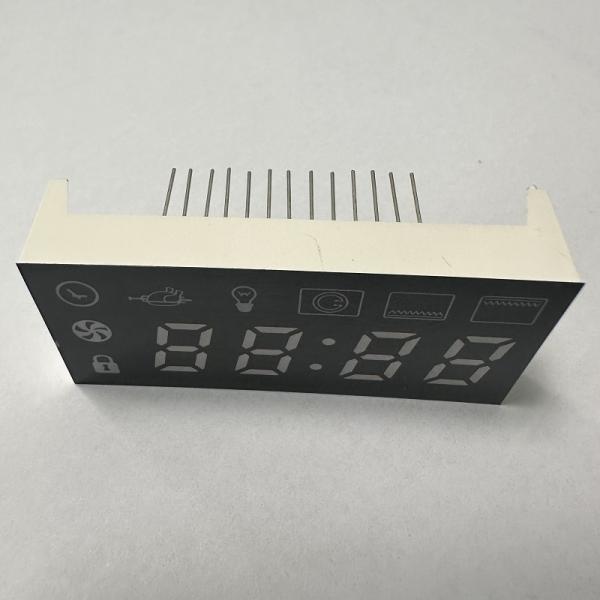 Écran LED à 7 segments blanc pur à 4 chiffres, cathode commune pour la commande du chronomètre du four