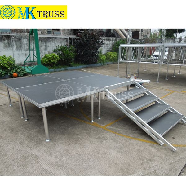 22мм фанера квадратная алюминиевая портативная платформа для выступлений на открытом воздухе