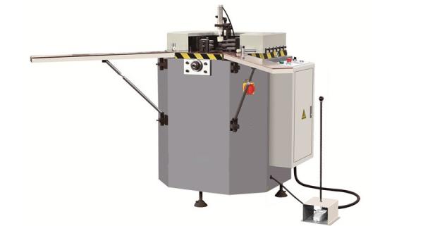 Low Noise Aluminium Window Machinery , Aluminum Crimping Machine For Door Corner Connecting