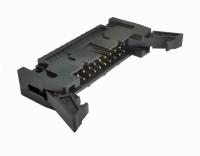 O conector longo do encabeçamento da saia do ejetor da orelha do OEM UL94V-0 MERGULHA o tipo reto
